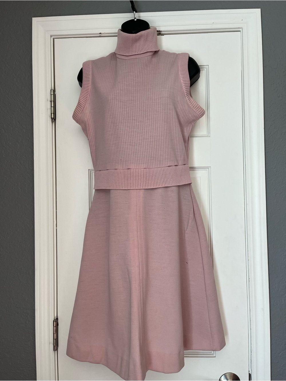 Vintage 1960s Tennis Jersey knit dress